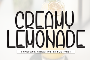 Creamy Lemonade Script Font