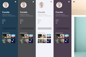 Curate Tumblr Theme