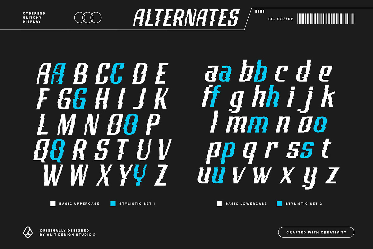 Cyberend Typeface, a Sans Serif Font by alit design (Photo 17 of 20)