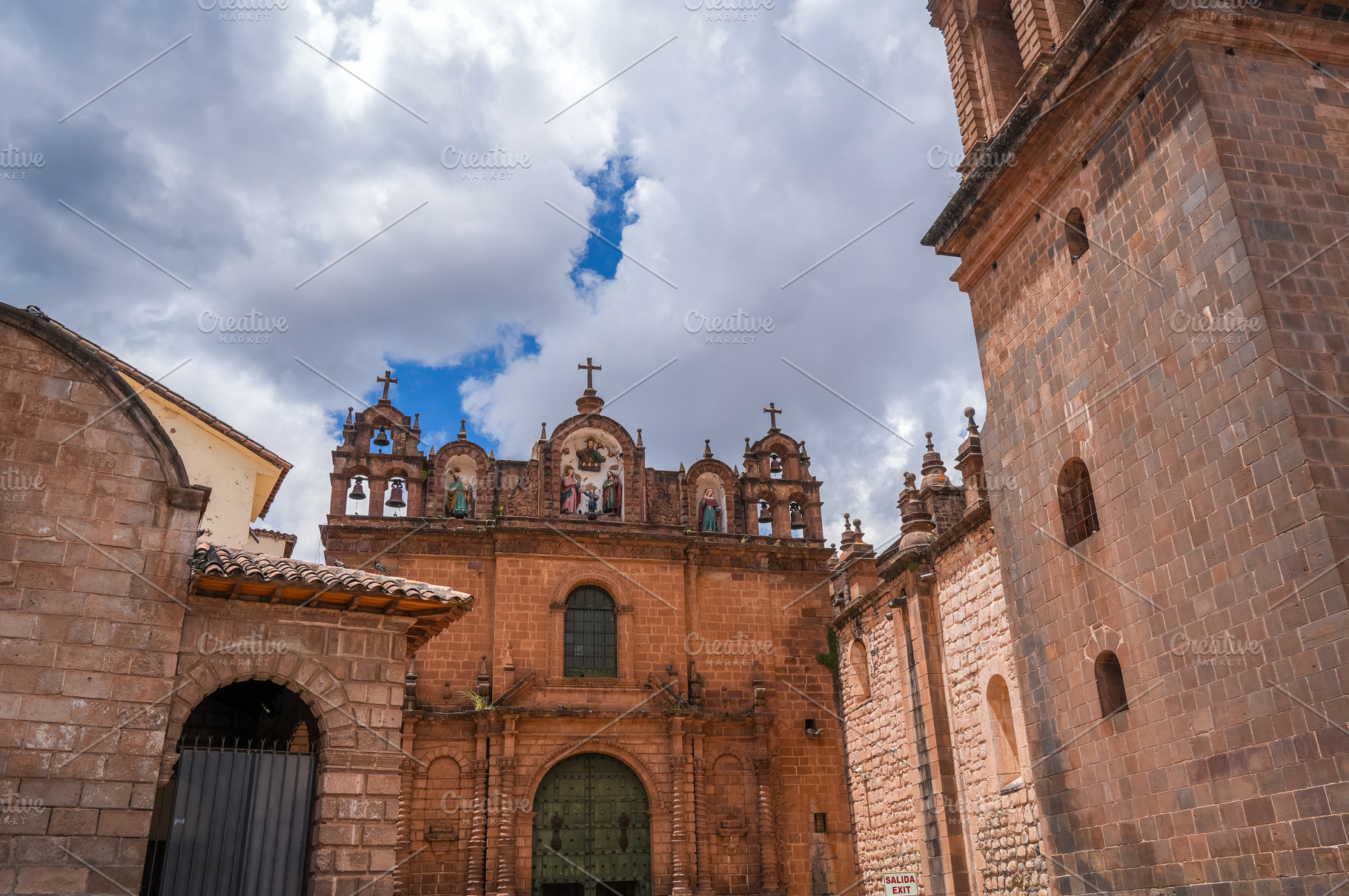 Historic Church with Baroque Facade in Cusco, Peru, an Architecture Photo by GoodGoods