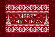 Christmas Knitted Backgrounds, a Pattern Graphic by Sunny Design (Thumbnail 3 of 5)