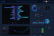 Charts / Controls UI Kit • Sketch, an UI Kit Template by Cosmic Motive (Thumbnail 2 of 6)