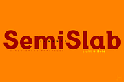 Flamante SemiSlab Light & Bold, a Slab Serif Font by deFharo (Thumbnail 4 of 6)