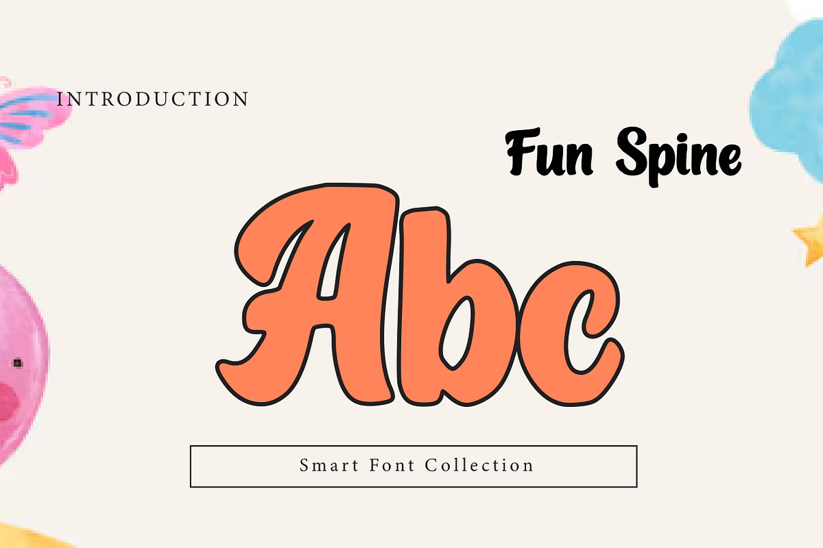 Fun Spine, a Slab Serif Font by Wow Magic (Photo 2 of 3)