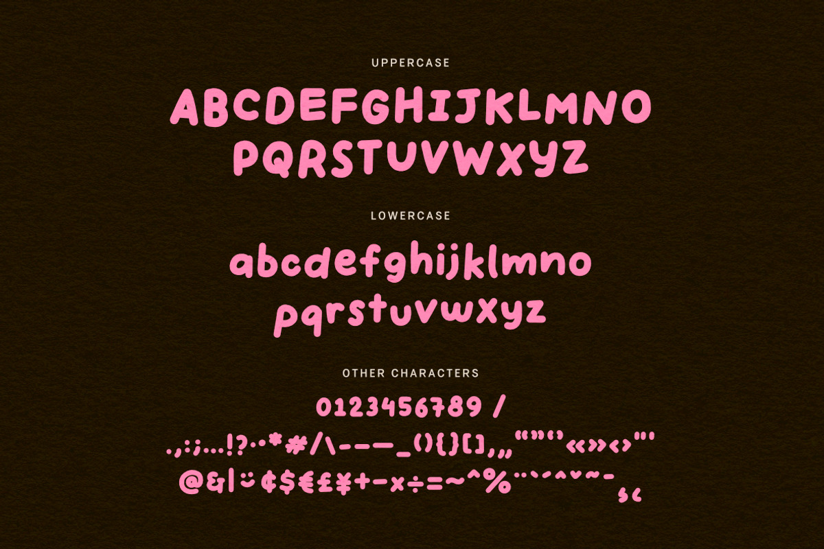 HANDPICKED SEASHELLS | Bouncy Font, a Handwritten Font by type peace (Photo 8 of 11)