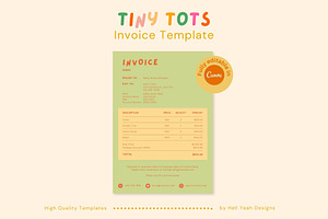 Invoice Canva Template