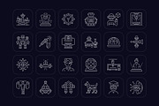 Futuristic Icon Art Set, an Outline Icon by Prosymbols (Thumbnail 6 of 7)