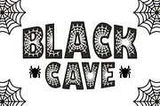 Spider Cave - Cartoon Font Types, a Font by KiddoGlyphs Studio (Thumbnail 2 of 3)