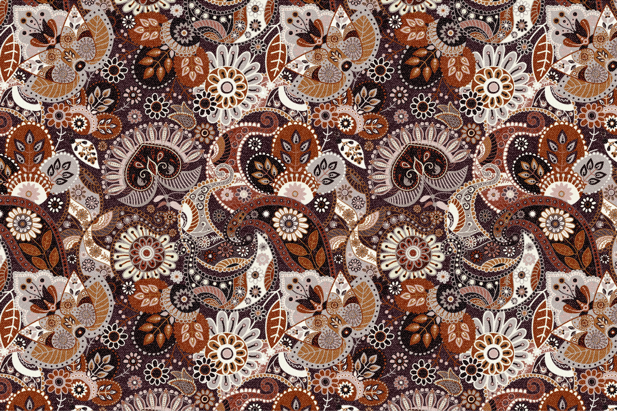 Brown Seamless Pattern, a Pattern Graphic by Sunny_Lion