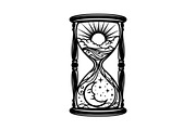 Celestial Sun Moon Hourglass Bundle, an Illustration by Gaye Art (Thumbnail 14 of 31)