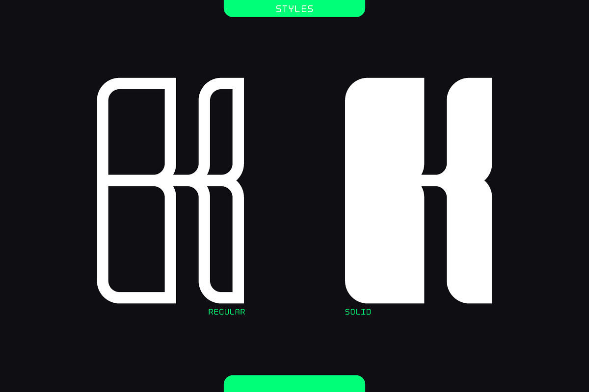 EXOLUS Experimental Font, a Font by Alex-Banks Type (Photo 5 of 7)