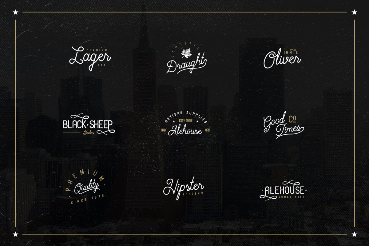 Alehouse Combo Font preview 5