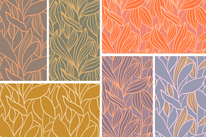 Leaves Seamless Pattern