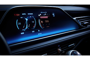 digital tire pressure light ai, a Technology Photo by pikepicture