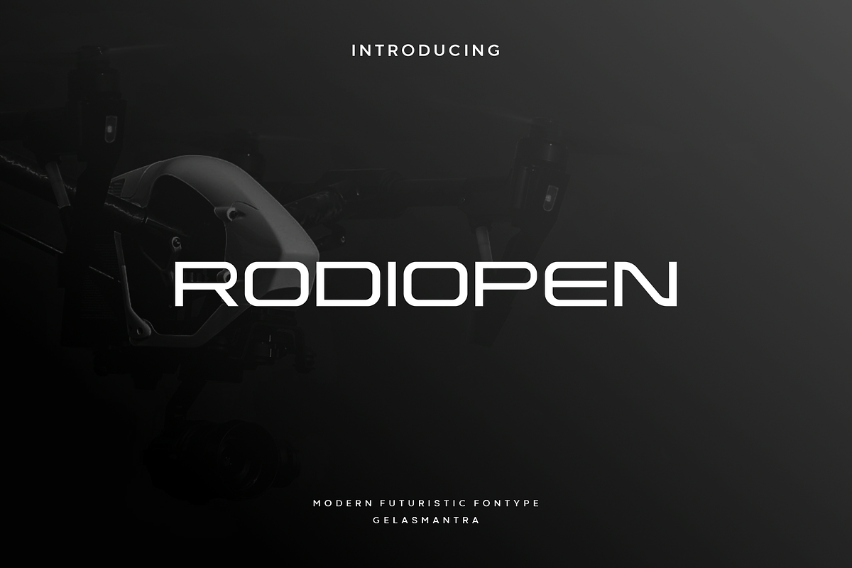 Rodiopen, a Font by garismantra (Photo 1 of 4)
