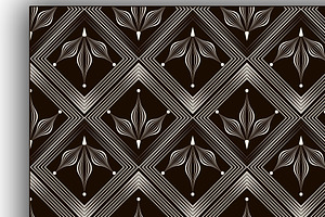 Patterns Modern Backgrounds Art Deco