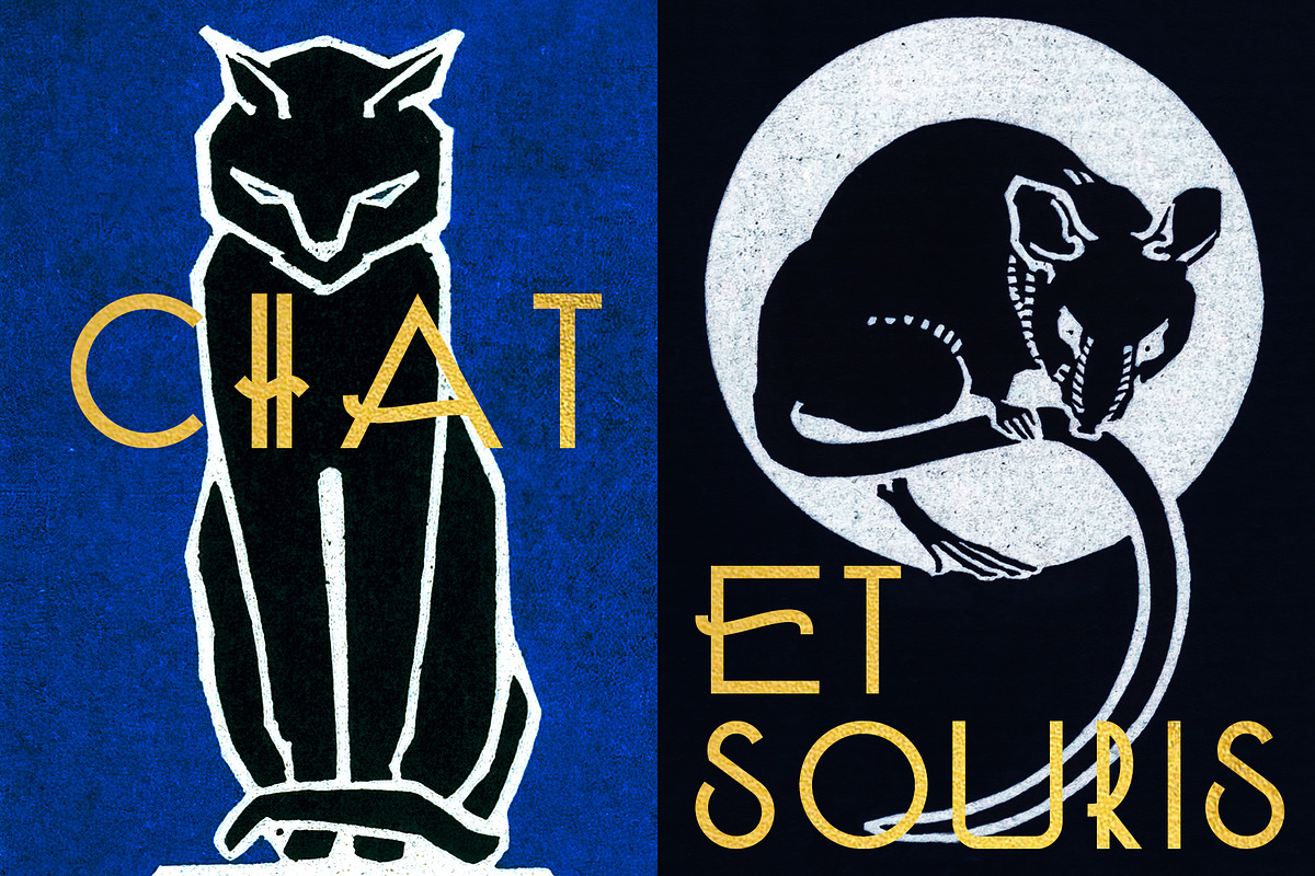 Schiz Deco Font, a Font by Mr. Chronos (Photo 3 of 5)