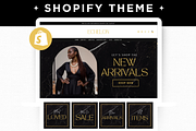 Black Luxury Shopify Theme Template, a Shopify Template by AdvertFox (Thumbnail 1 of 9)