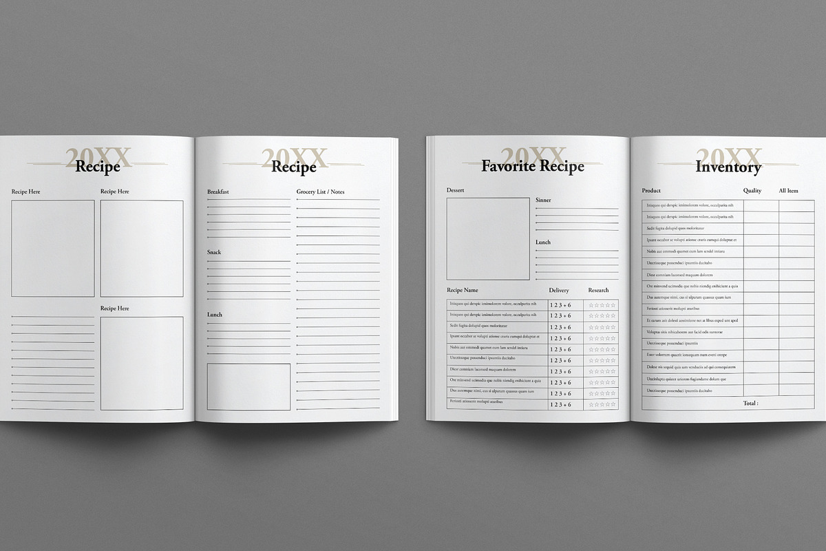 Planner Template, a Brochure Template by E-Type (Photo 5 of 7)