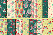Christmas ornaments confetti pattern, a Pattern Graphic by Carpet Tapete Pretzel (Thumbnail 2 of 11)