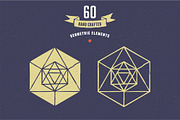 Geometric elements set, a Decorative Illustration by Marish (Thumbnail 1 of 4)