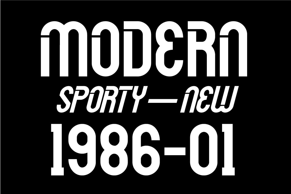 PANNIC - Display Font Sans preview 2