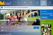 JSN Metro - Joomla Creative Theme, a Websites & App Template by JoomlaShine (Thumbnail 2 of 5)