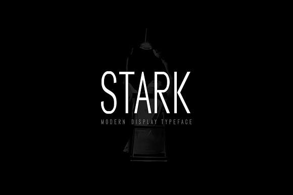 STARK - Display / Headline Typeface preview 8