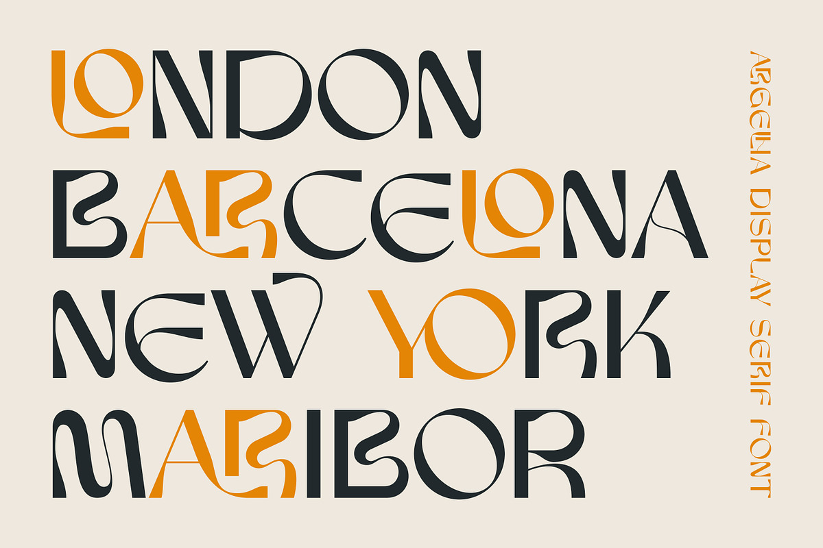 Argelha Modern Sans, a Sans Serif Font by Cruzine (Photo 3 of 9)
