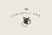 Dog Puppy Sprightly Logo, a Branding & Logo Template by Brand Society (Thumbnail 1 of 4)