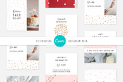 Celebration CANVA Instagram Pack, a Social Media Template by Swiss_cube (Thumbnail 1 of 4)