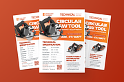 Technical Product Data Sheet, a Flyer Template by MMPixelCraft (Thumbnail 3 of 6)