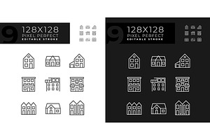Property purchase pixel perfect line, an Icon by IMG Visuals