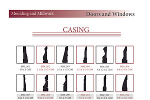 Moulding Millwork: Door And Windows