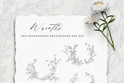 Line Art Wildflowers Clipart, a Decorative Illustration by BlumenSoul (Thumbnail 3 of 9)