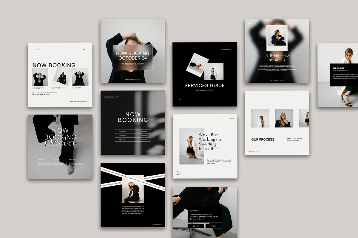 CANVA Minimal VOL 2 Instagram Posts, a Social Media Template by thebusinessoutfit (Photo 11 of 12)