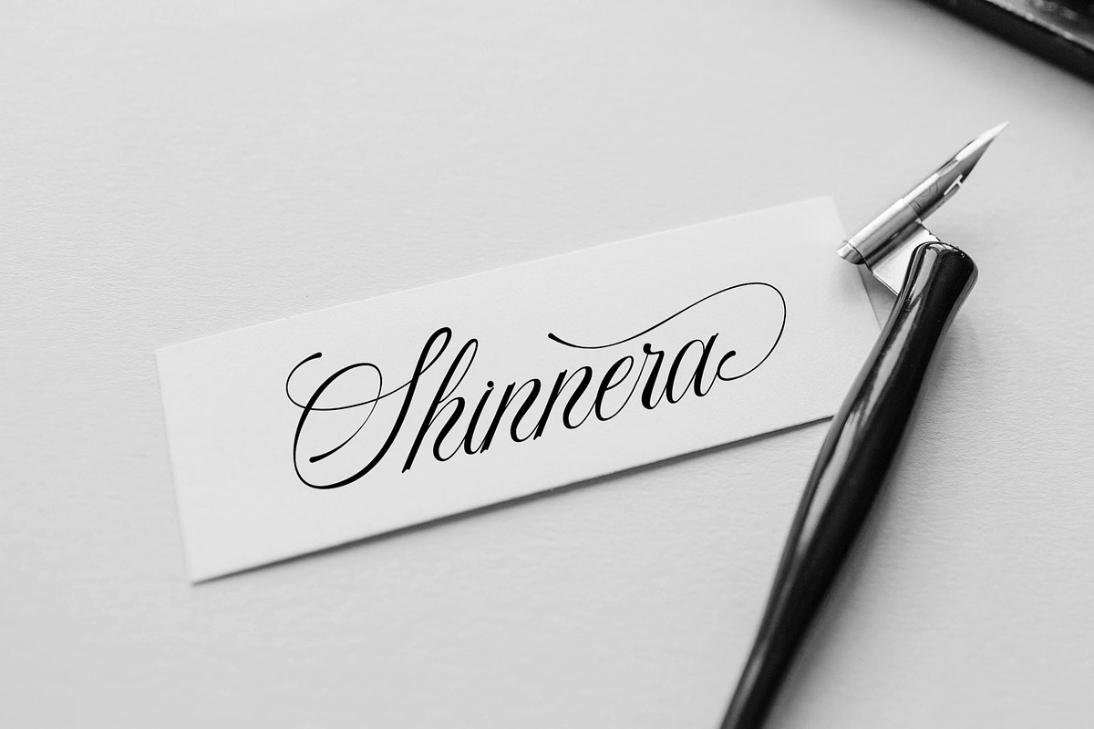 Rastrina Calligraphy Script Font, a Script Font by RantautypeStudio (Photo 12 of 16)