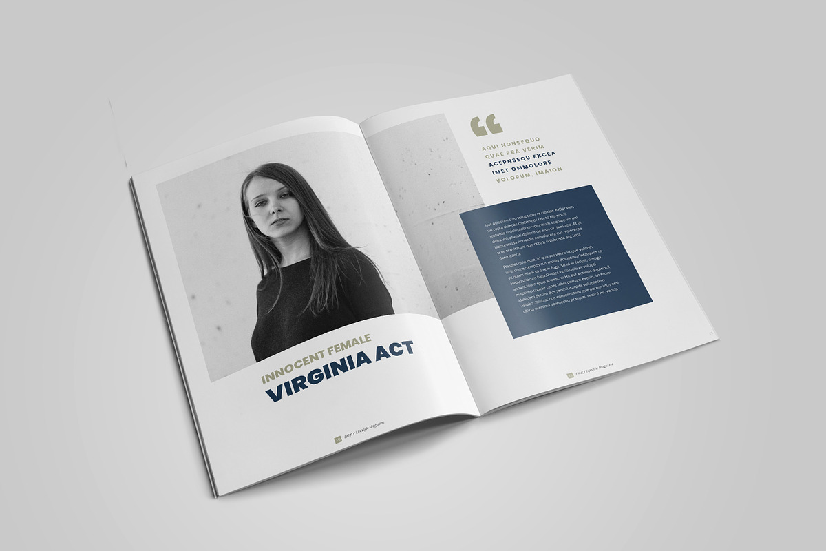 Fashion Lifestyle Magazine/LookBook, a Magazine Template by Layout Design (Photo 10 of 13)