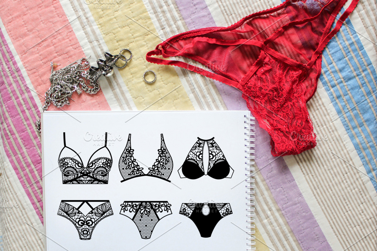 Lingerie Collection, an Illustration by tamara.comotomka (Photo 5 of 7)