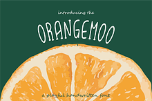 Orangemoo-Playful Handwritten Font