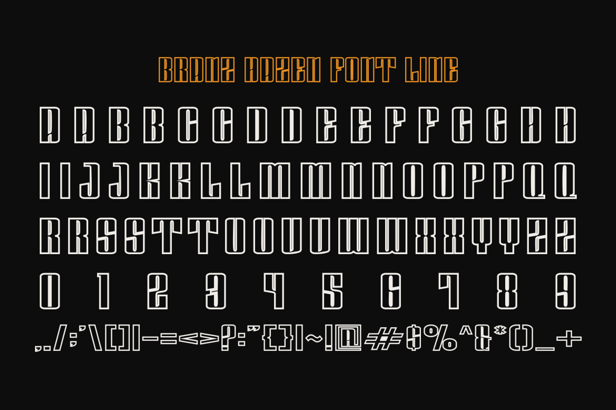 Branz Hazen - Modern Font, a Sans Serif Font by Viswal Studio (Photo 9 of 10)