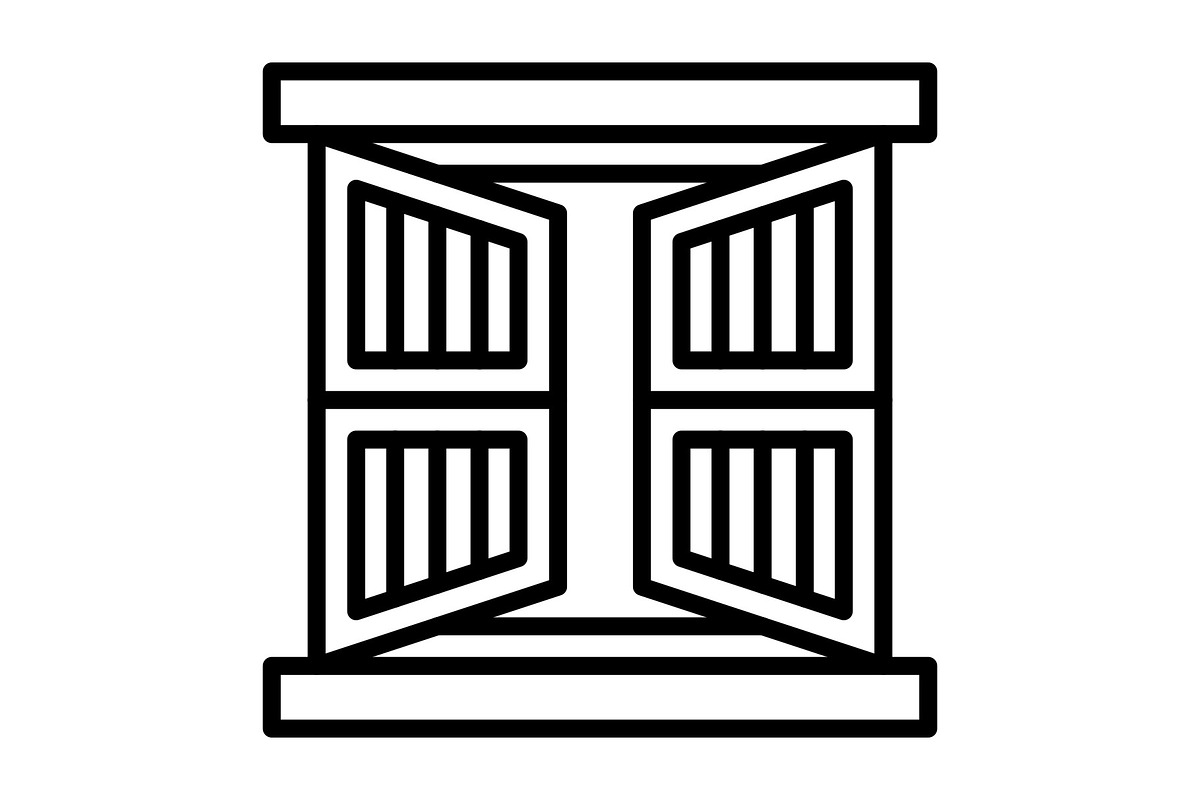 Window  Line Icon, an Icon by Pexelpy