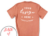 Back Of T-Shirt BC3001 Mockup Bundle, a Shirt Mockup by lock and page (Thumbnail 65 of 88)