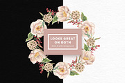 Watercolor Sweet Peonies Set, an Object Graphic by Kotulska (Thumbnail 4 of 4)