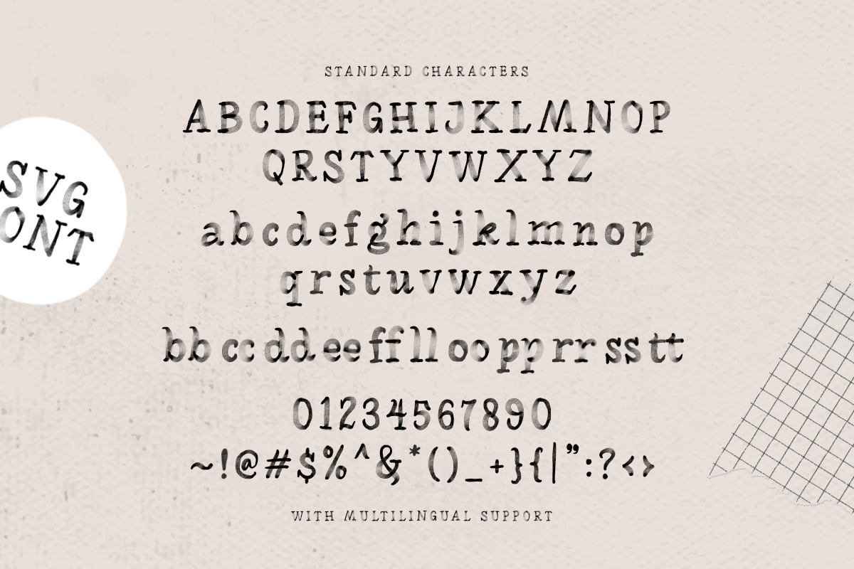 Hello Friday - Watercolor SVG Font, a Serif Font by Sarid Ezra (Photo 7 of 7)