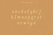 Butter - A Simple, Handwritten Font, a Handwritten Font by Eric Pond Designs (Thumbnail 4 of 5)