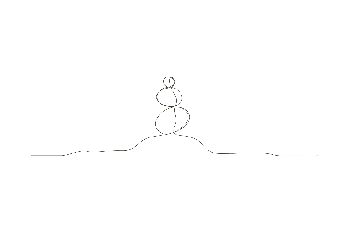 Continuous abstract stone artwork, an Object Graphic by lawoel (Photo 3 of 3)
