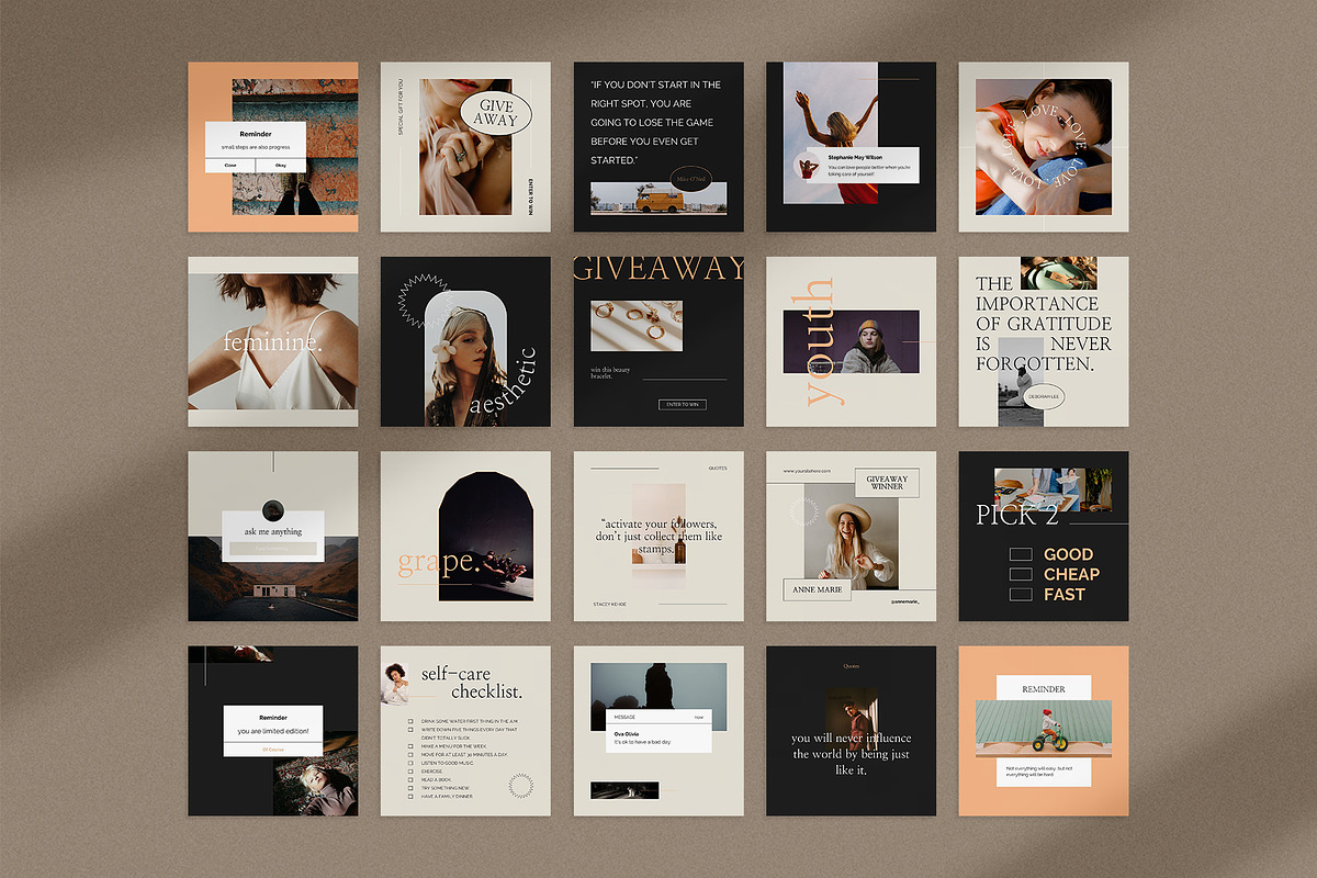 Coach / Influencer Social Media Kit, a Social Media Template by Visuel Colonie® (Photo 16 of 19)