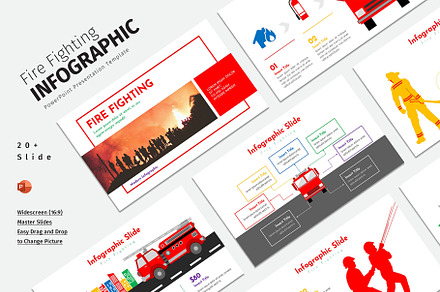 Fire Fighting Infographic