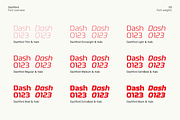 Dashford, a Sans Serif Font by Zafara Studios (Thumbnail 3 of 9)